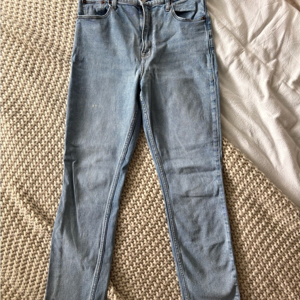 Abercrombie & Fitch Light 90’s Slim Straight Jeans